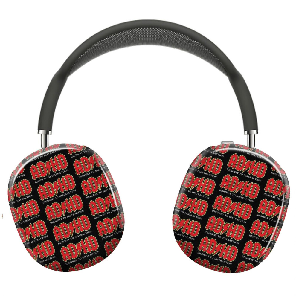 (Adhd_8368) Protective Cover For Airpods Max Headphones Aesthetic Print Snap On Cases 8841579032625