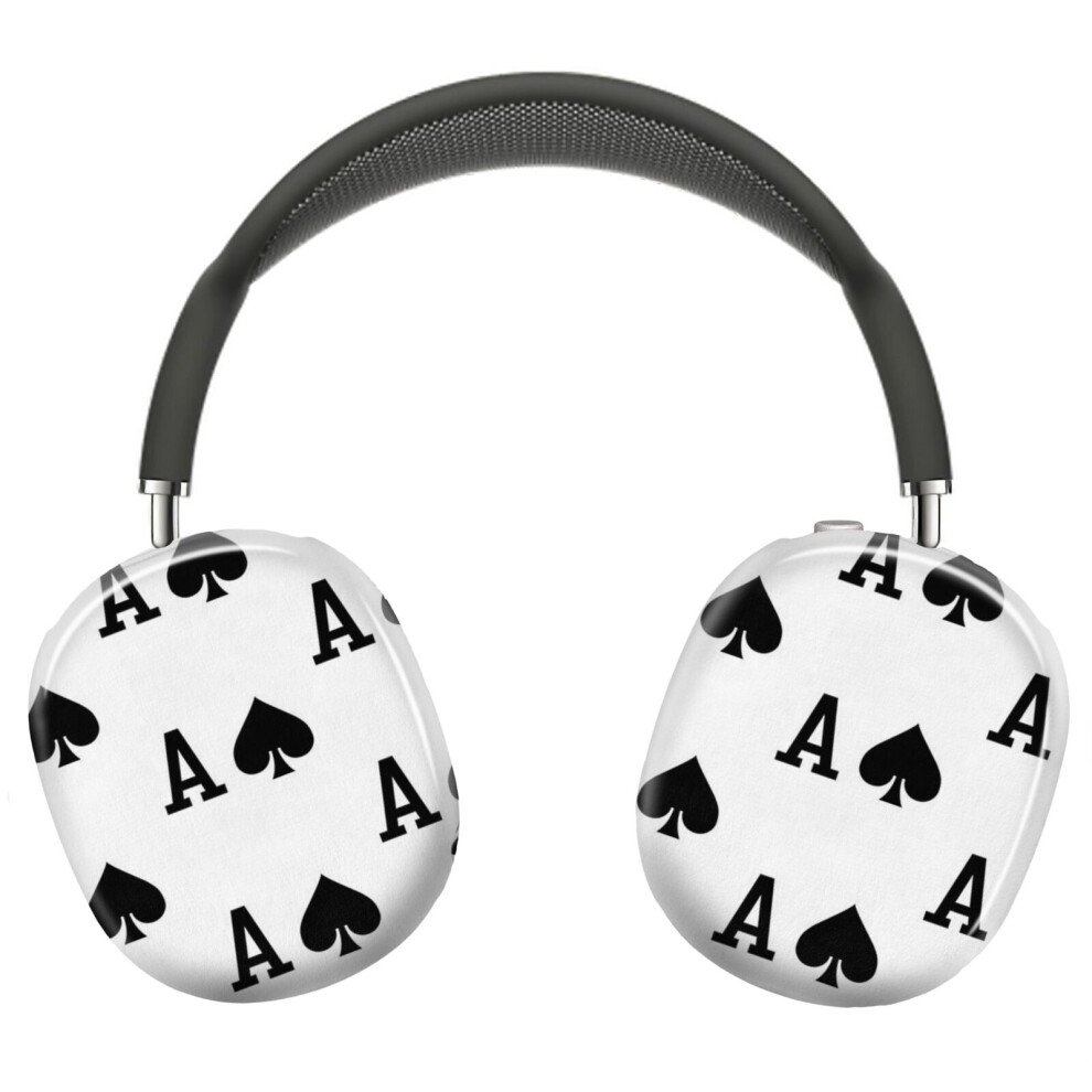 (Ace Of Spades Playing Card - Magician Poker Player_6811) Protective Cover For Airpods Max Headphones Aesthetic Print Snap On Cases 8841579032786