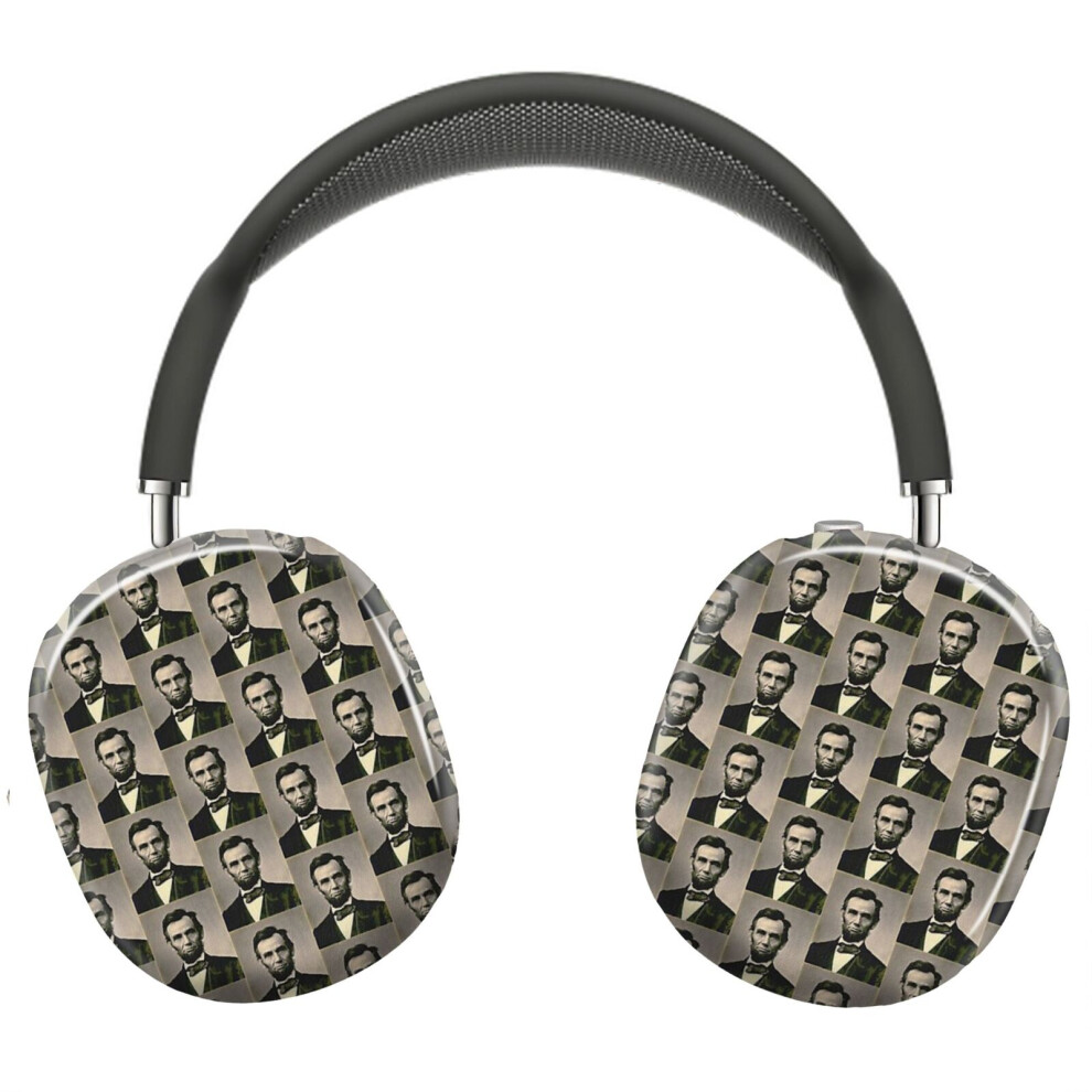 (Abraham Lincoln_12811) Protective Cover For Airpods Max Headphones Aesthetic Print Snap On Cases 8841579032892
