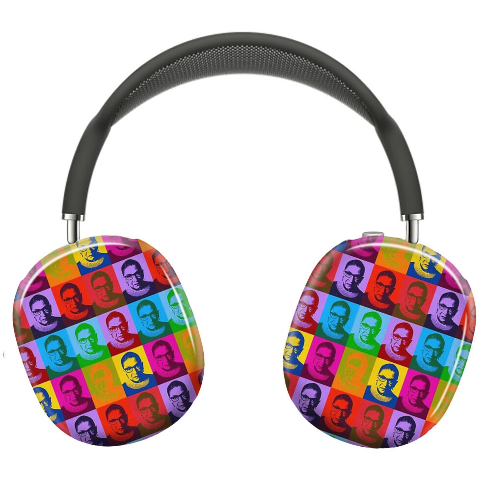 (Notorious Rbg - May Colors_6167) Protective Cover For Airpods Max Headphones Aesthetic Print Snap On Cases 8841579091219