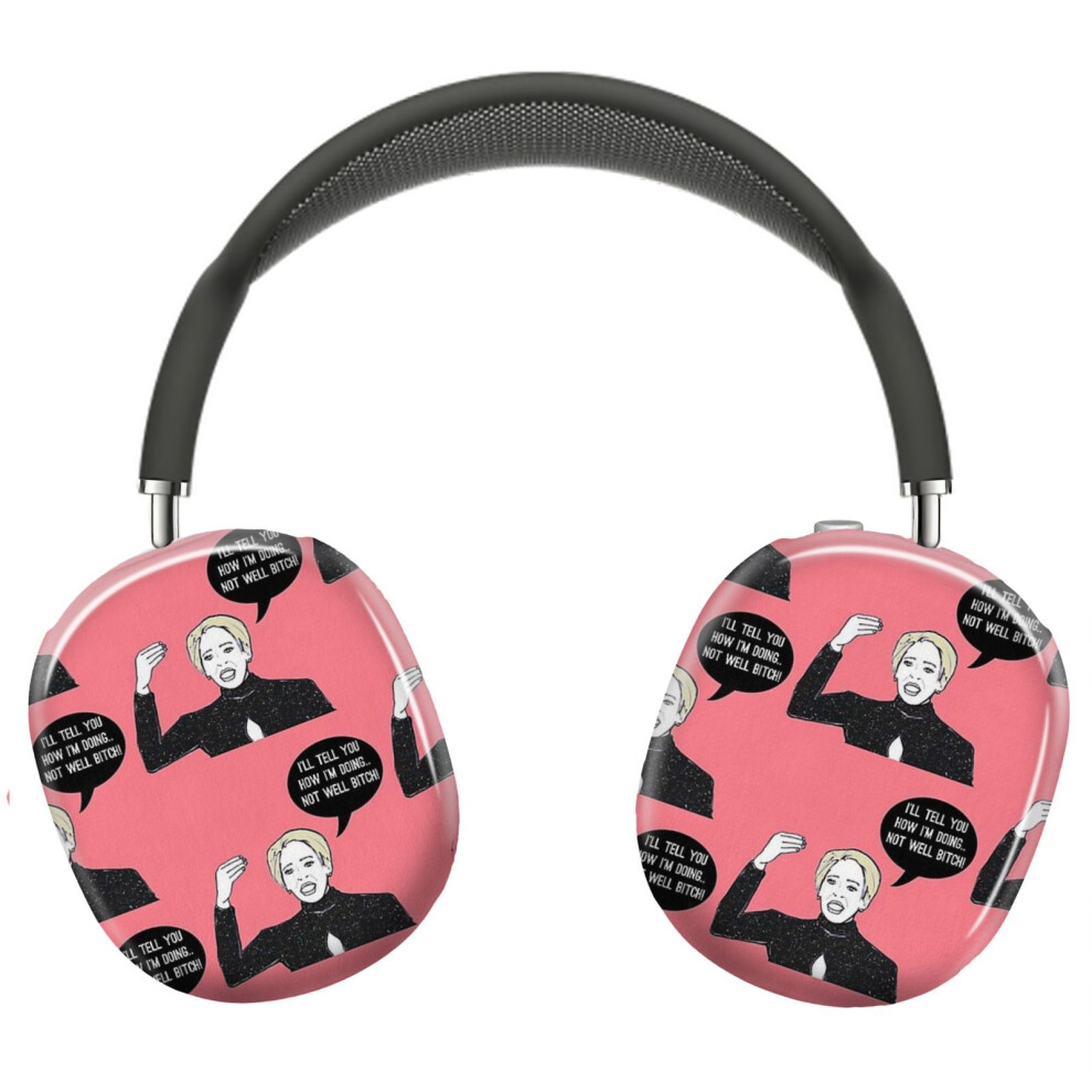 (Not Well_14616) Protective Cover For Airpods Max Headphones Aesthetic Print Snap On Cases 8841579091271