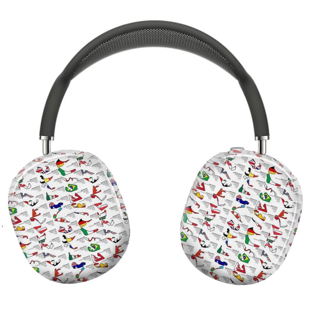 (Formula 1 Circuits Grand Prix 2018_5587) Protective Cover For Airpods Max Headphones Aesthetic Print Snap On Cases 8841579060703