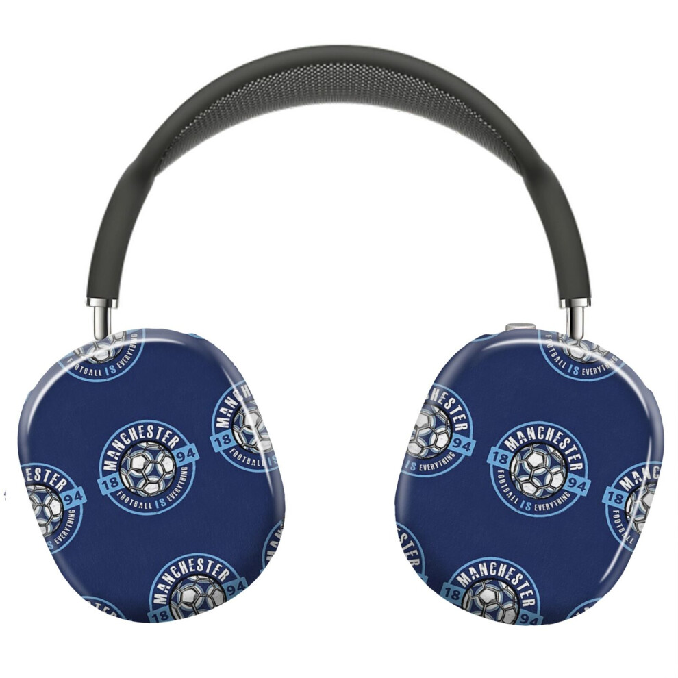 (Football Is Everything - City Of Manchester Fan Vintage_11848) Protective Cover For Airpods Max Headphones Aesthetic Print Snap On Cases 8841579061076