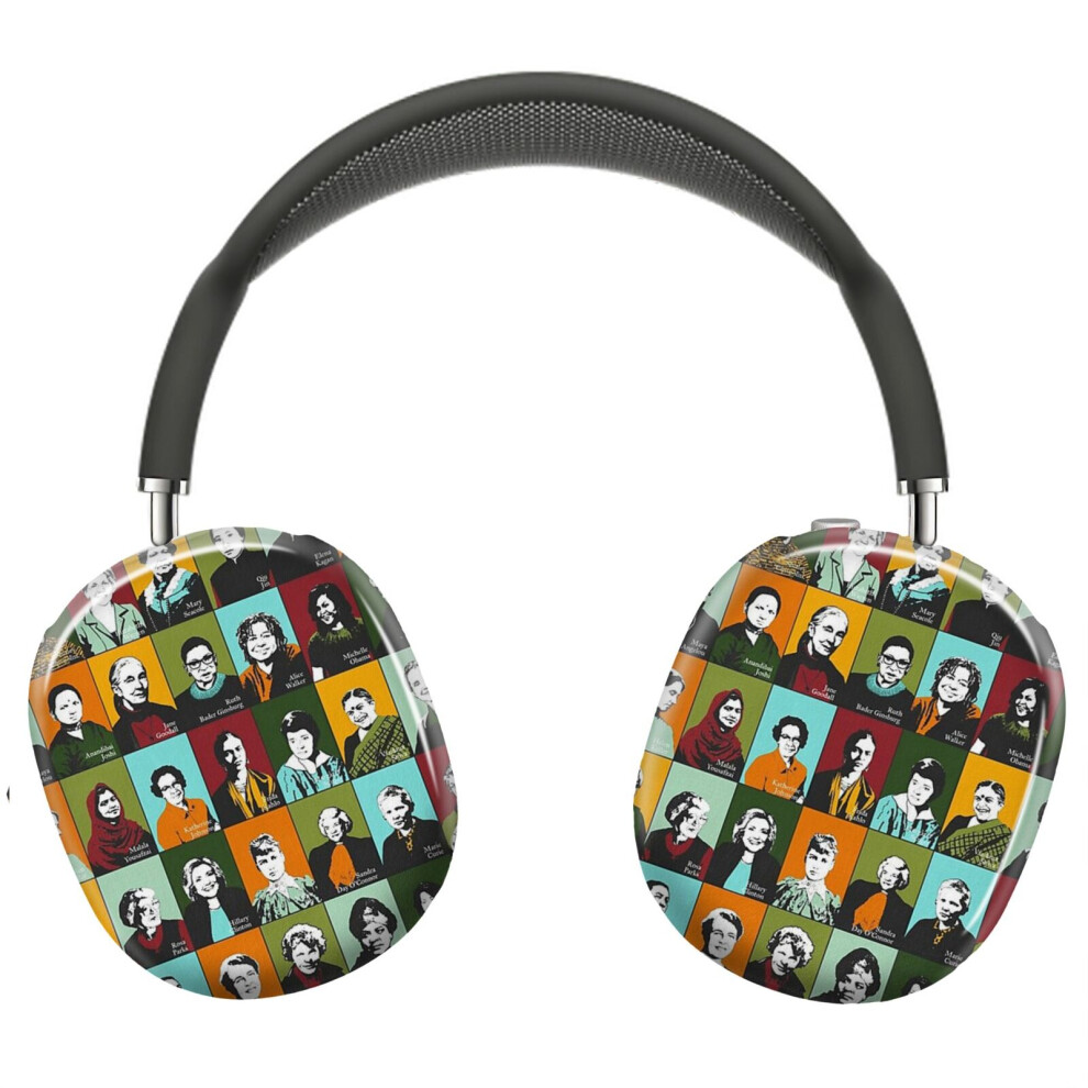 (Feminist Icons, Role Models_8464) Protective Cover for AirPods Max Headphones Aesthetic Print Snap On Cases-image-OPC-PFH8ZH9-NEW