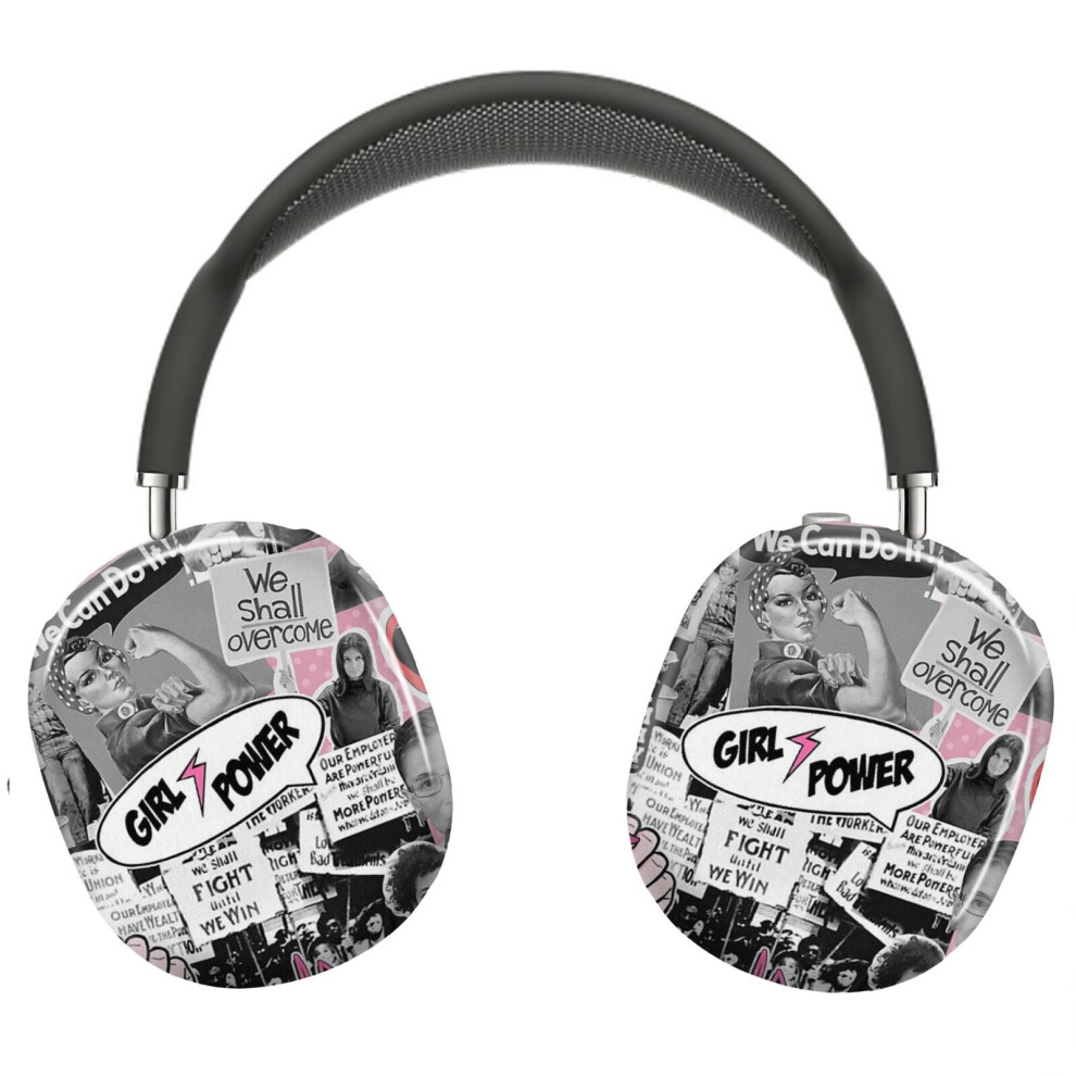 (Feminism Collage _7290) Protective Cover For Airpods Max Headphones Aesthetic Print Snap On Cases 8841579062752