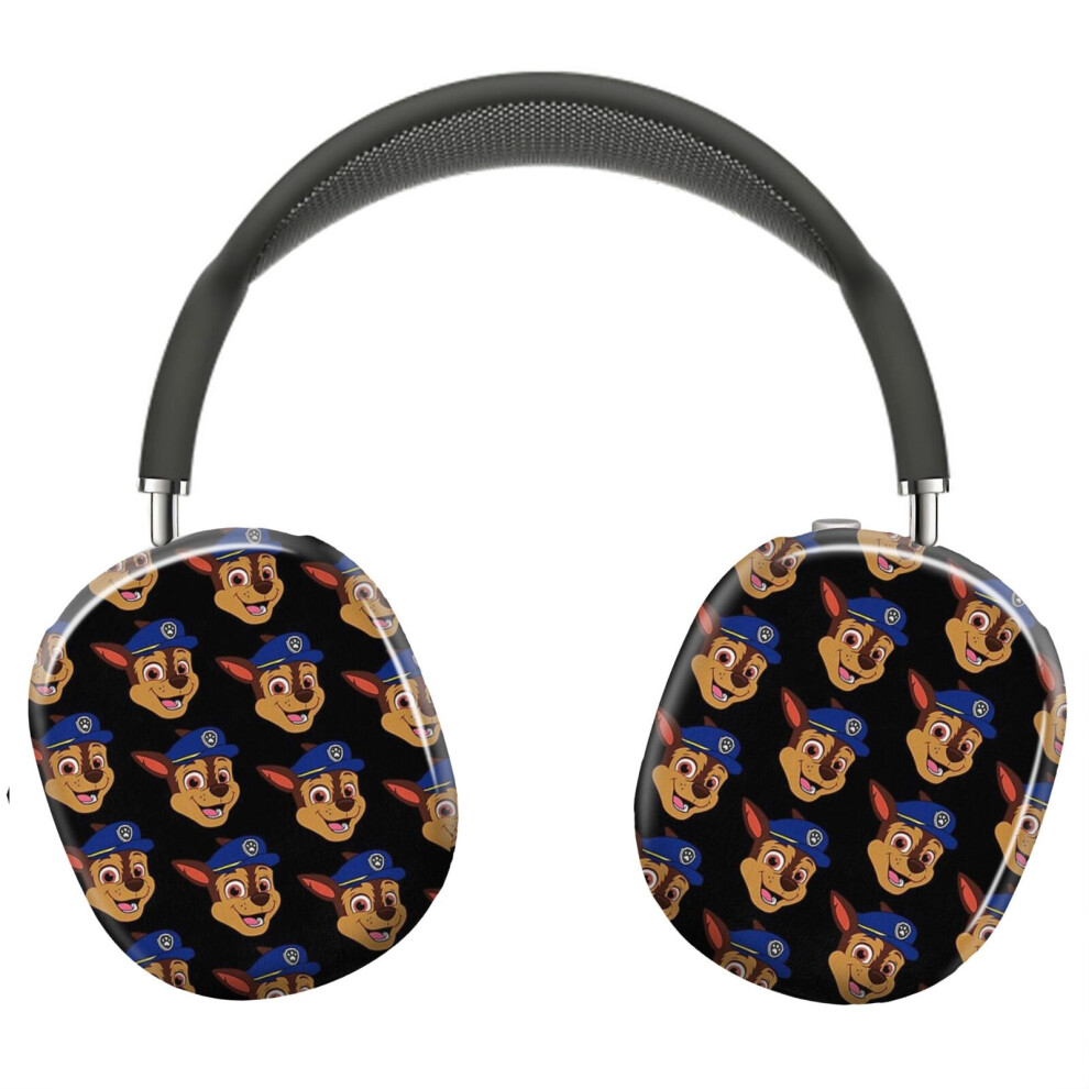 (Happy Paw Patrol Chase_9353) Protective Cover For Airpods Max Headphones Aesthetic Print Snap On Cases 8841579073437