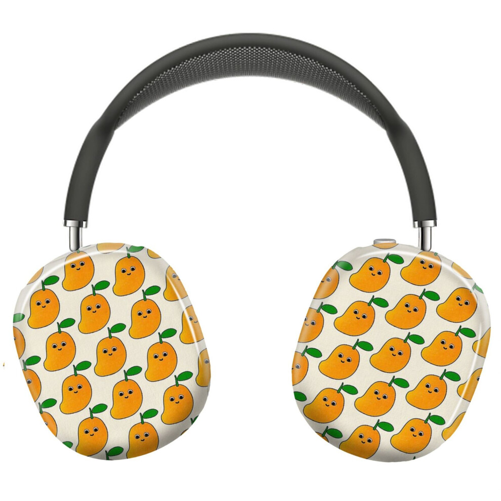 (Happy Mango_10248) Protective Cover For Airpods Max Headphones Aesthetic Print Snap On Cases 8841579073529