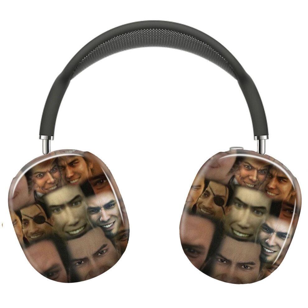 (Happy Kazuma Kiryu )_10023) Protective Cover for AirPods Max Headphones Aesthetic Print Snap On Cases-image-OPC-PFH8ZNR-NEW