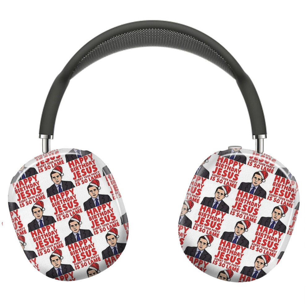 (Happy Birthday Jesus Sorry Your Party Is So Lame_23359) Protective Cover For Airpods Max Headphones Aesthetic Print Snap On Cases 8841579073758
