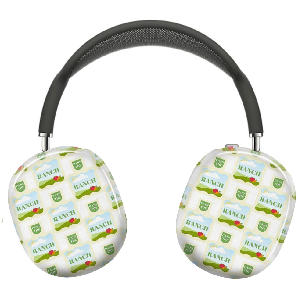 (Pass The Ranch Dressing_7955) Protective Cover For Airpods Max Headphones Aesthetic Print Snap On Cases 8841579087724