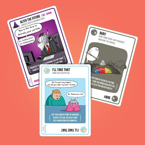 Exploding Kittens (Barking Kittens Expansion Set) Exploding Kittens Party Pack | Card Game 2