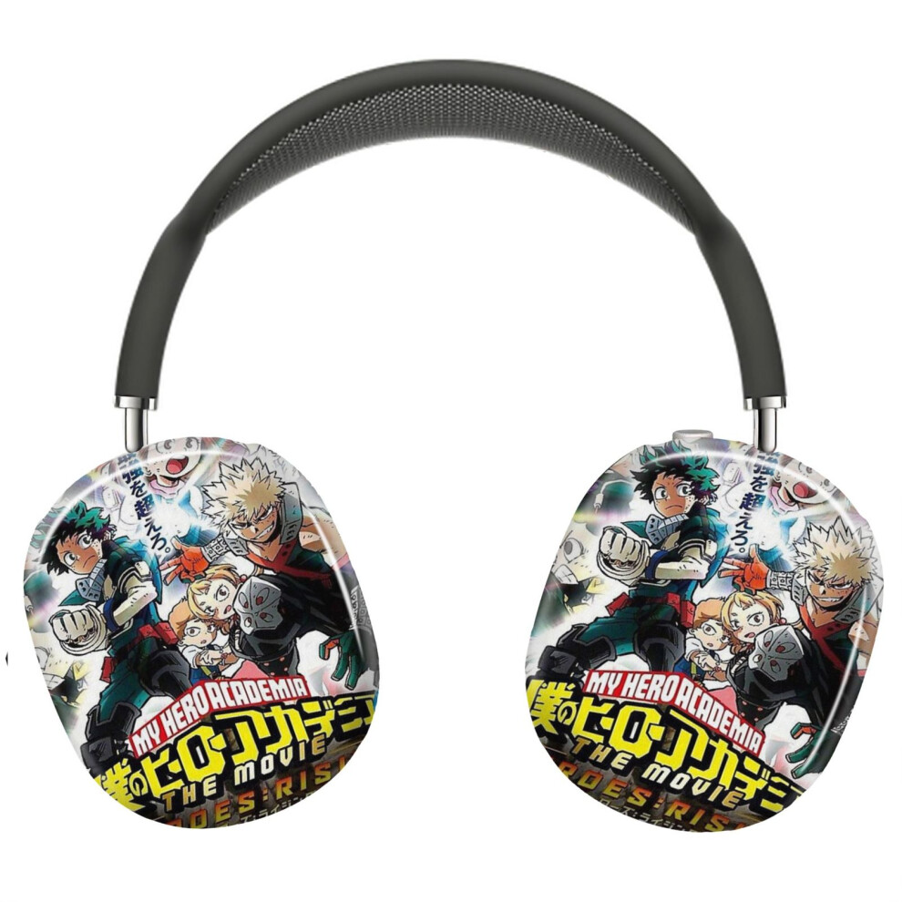 (My Hero Academia_9149) Protective Cover For Airpods Max Headphones Aesthetic Print Snap On Cases 8841579093299