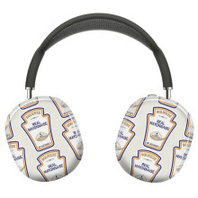 (Funny Customizable Mayonnaise Label - Please View Artist Notes To Customize OR Order This Listing To) Protective Cover for AirPods Max Headphones Aesthetic Print Snap On Cases