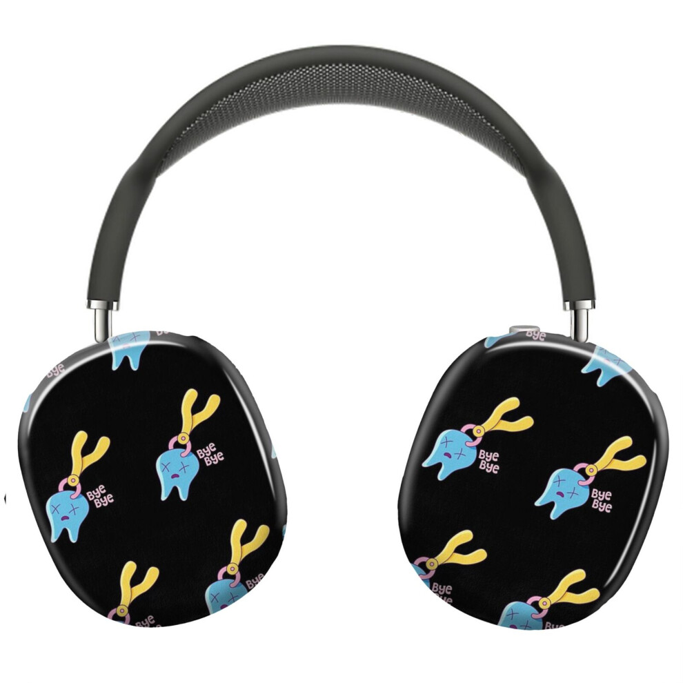 (Funny Dentist Appointment Broken Tooth Cute Design Design_10698) Protective Cover For Airpods Max Headphones Aesthetic Print Snap On Cases 8841579059196