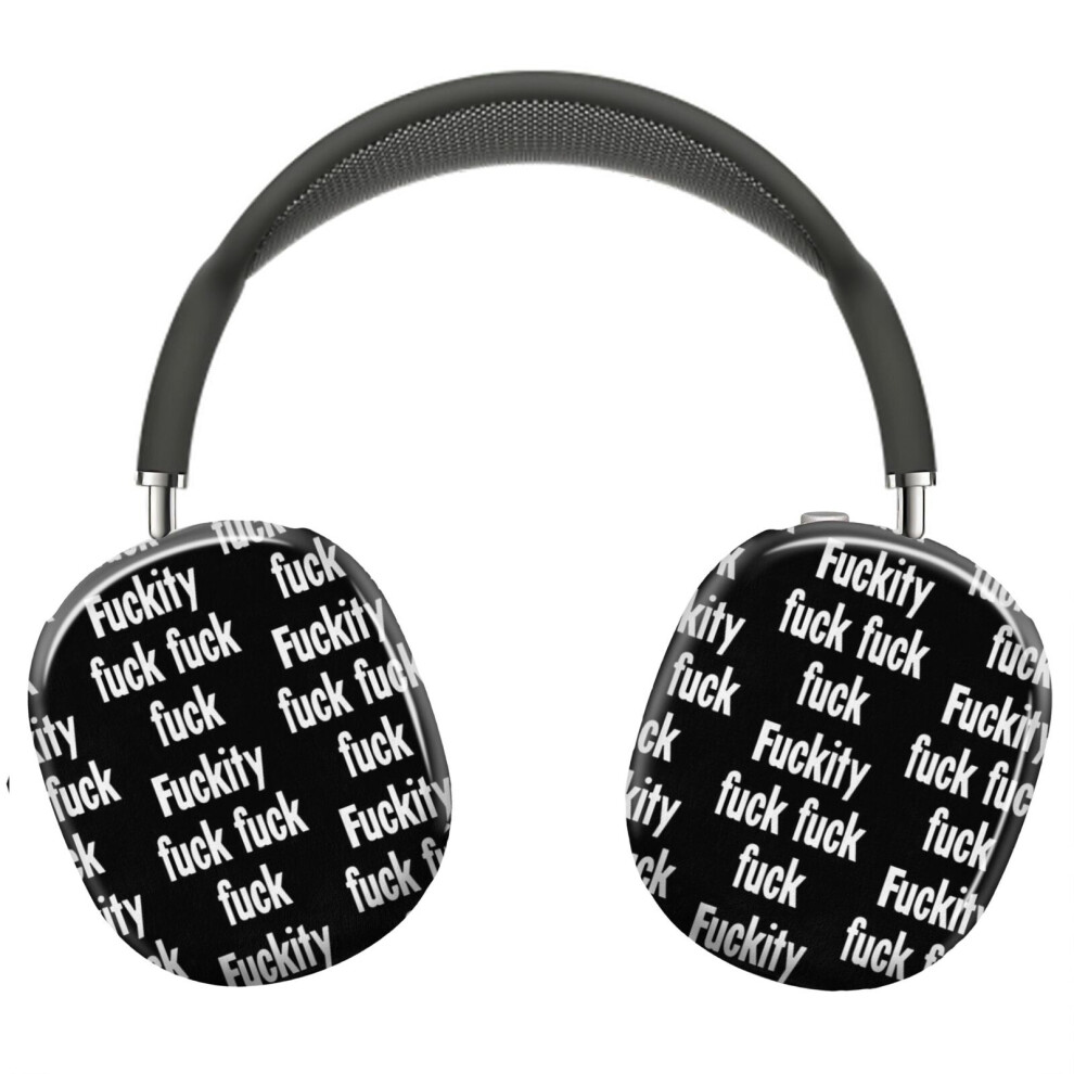 (Fuckity Fuck Fuck Fuck_5971) Protective Cover For Airpods Max Headphones Aesthetic Print Snap On Cases 8841579059462
