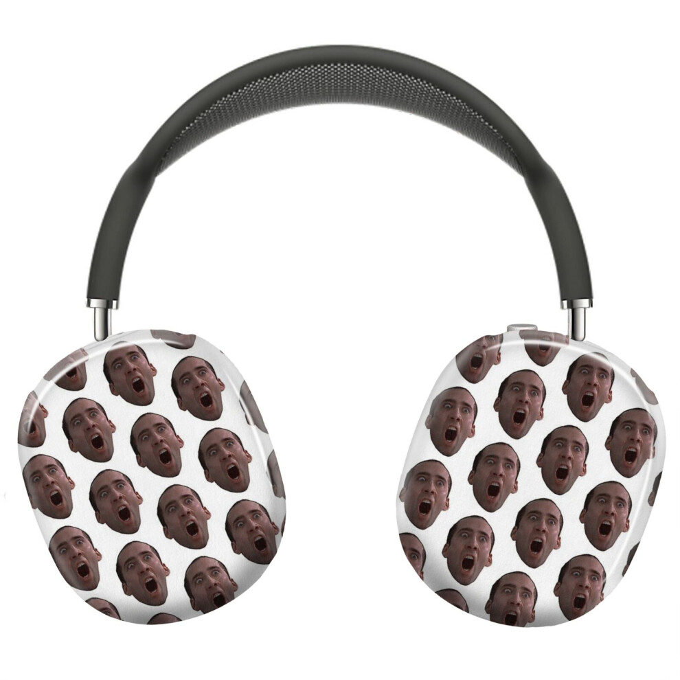 (Nick Cage _11486) Protective Cover for AirPods Max Headphones Aesthetic Print Snap On Cases-image-OPC-PFH8ZXY-NEW