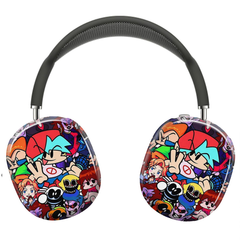 (Friday Night Funkin Collage_6733) Protective Cover for AirPods Max Headphones Aesthetic Print Snap On Cases-image-OPC-PFH8ZZJ-NEW