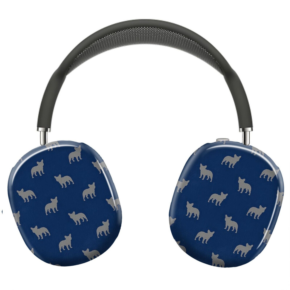 (French Bulldog Silhouette(S)_5240 2) Protective Cover For Airpods Max Headphones Aesthetic Print Snap On Cases 8841579060024