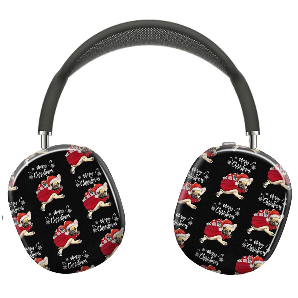 (French Bulldog Christmas Gifts And Merry Christmas_3642) Protective Cover For Airpods Max Headphones Aesthetic Print Snap On Cases 8841579060062