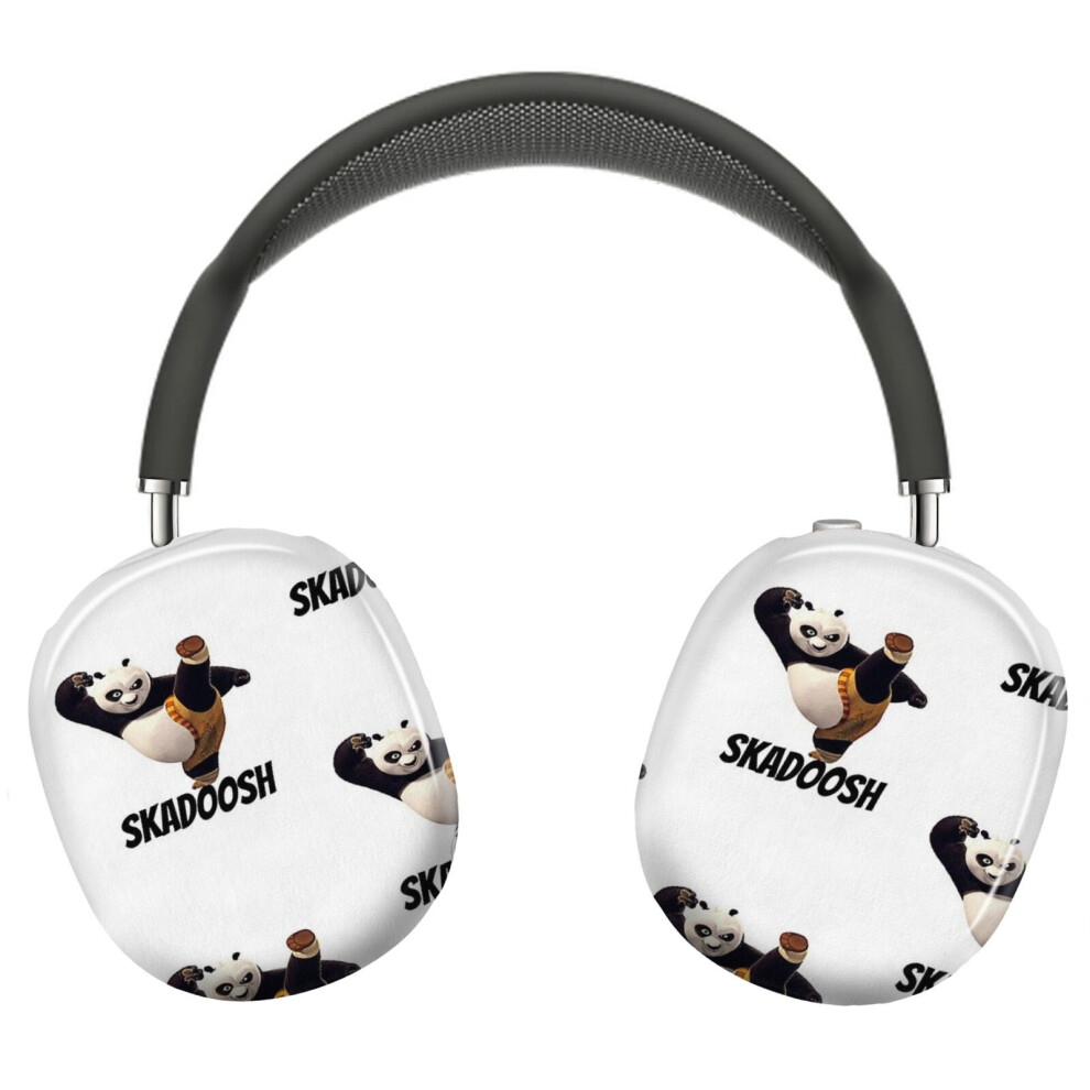 (Kung Fu Panda Skadoosh_6952) Protective Cover For Airpods Max Headphones Aesthetic Print Snap On Cases 8841579083405