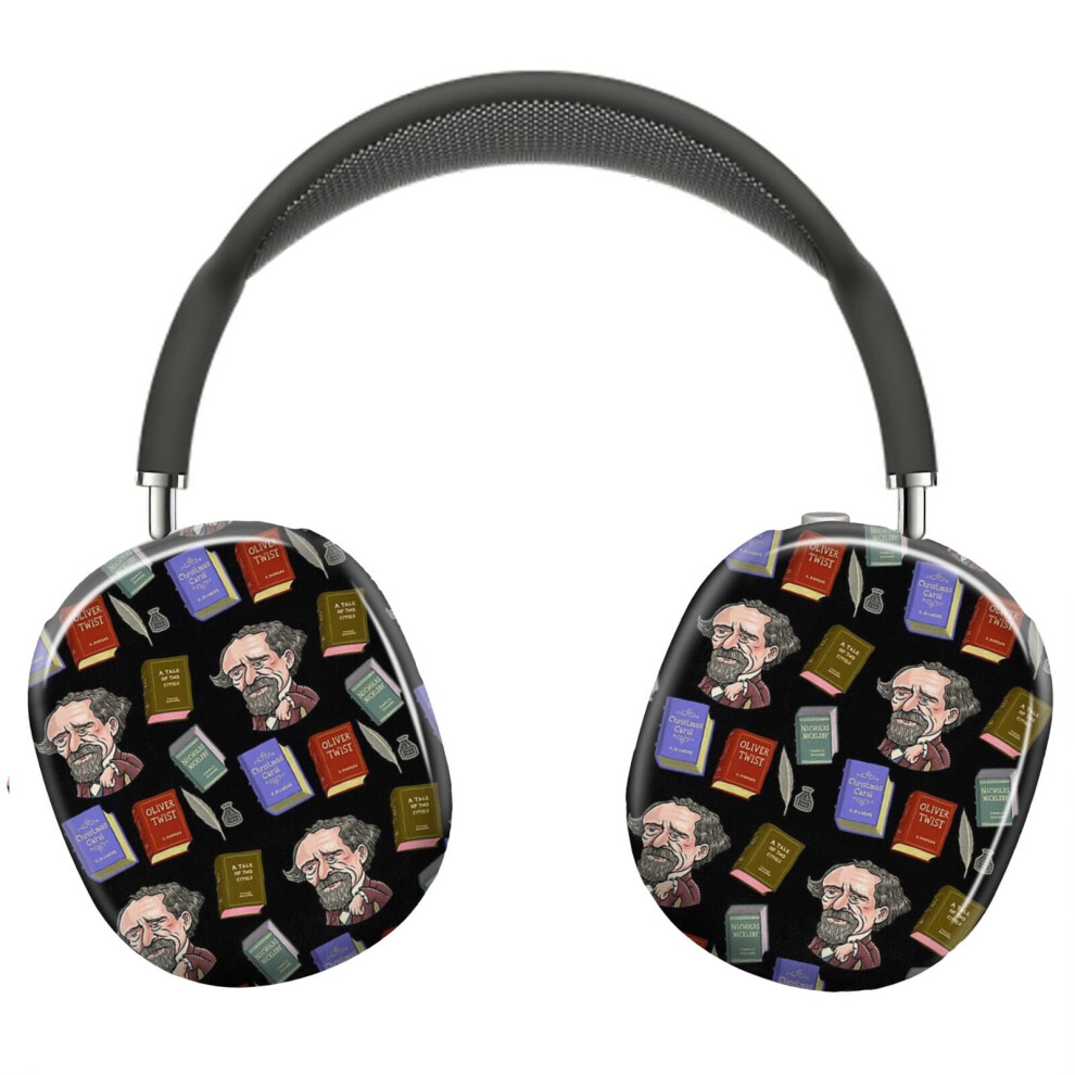 (Charles Dickens_9524) Protective Cover For Airpods Max Headphones Aesthetic Print Snap On Cases 8841579037729