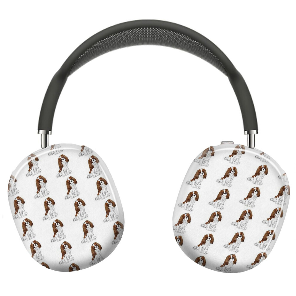 (Cavalier King Charles Spaniel - Blenheim_2626) Protective Cover For Airpods Max Headphones Aesthetic Print Snap On Cases 8841579038139
