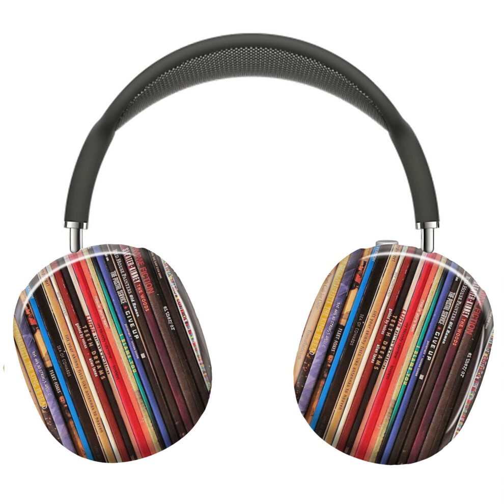(Indie Rock Vinyl Records_7660) Protective Cover For Airpods Max Headphones Aesthetic Print Snap On Cases 8841579068433