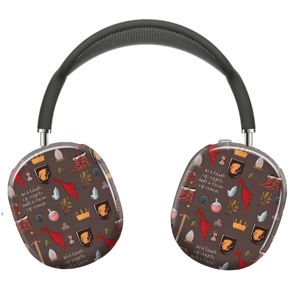 (In A Land Of Myth And A Time Of Magic_merlin_6565) Protective Cover For Airpods Max Headphones Aesthetic Print Snap On Cases 8841579068532