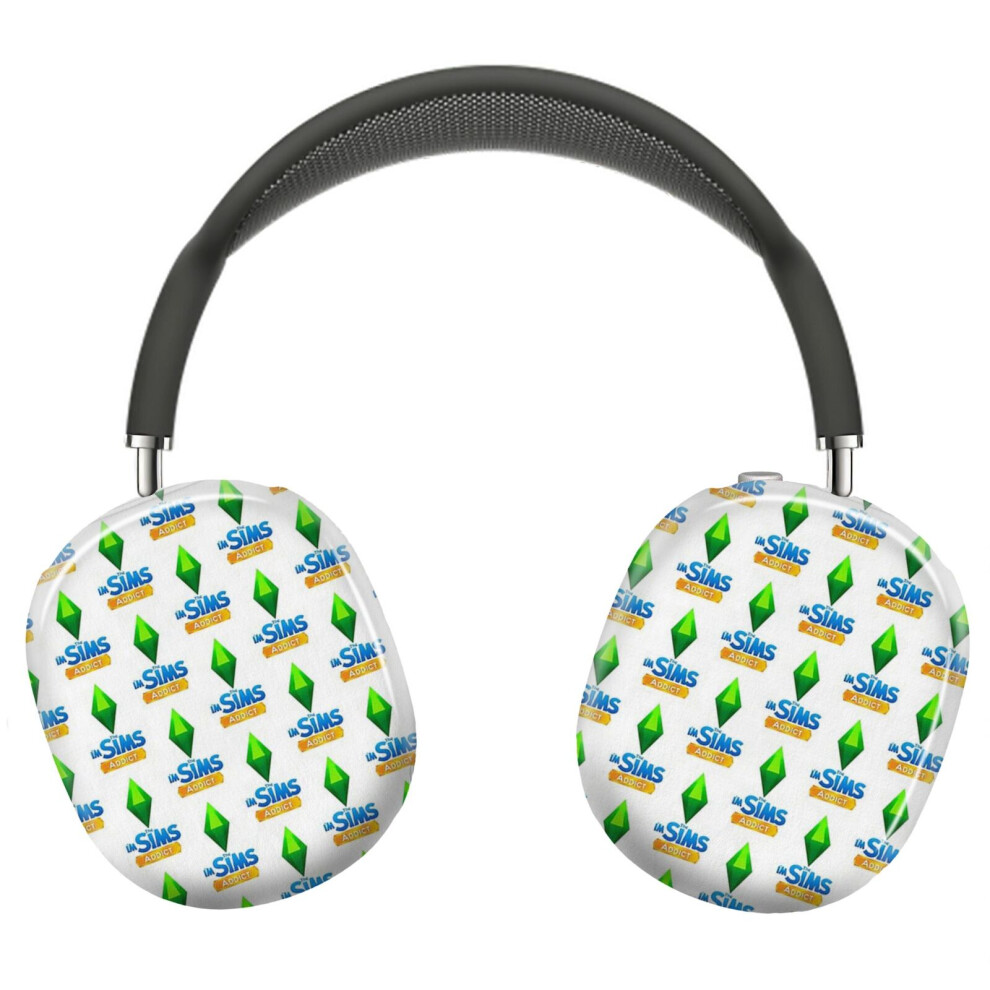 (I'm The Sims Addict_8272) Protective Cover For Airpods Max Headphones Aesthetic Print Snap On Cases 8841579068655