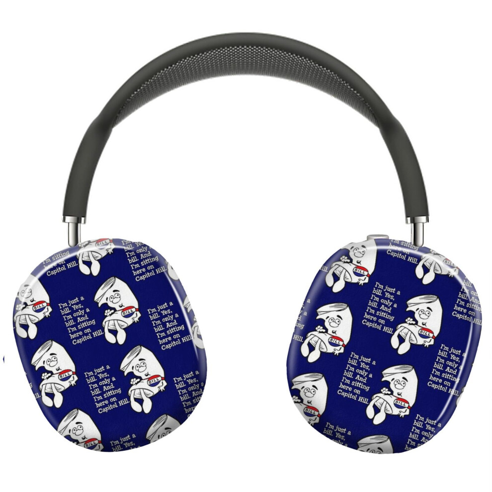 (I'm Just A Bill_4864) Protective Cover For Airpods Max Headphones Aesthetic Print Snap On Cases 8841579068754