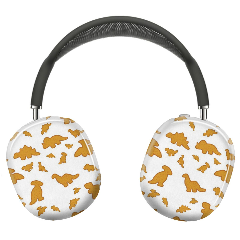(Dino Chicken Nuggets _7221) Protective Cover For Airpods Max Headphones Aesthetic Print Snap On Cases 8841579047926