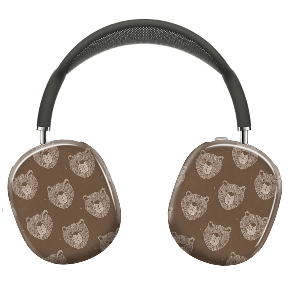 (Bear_11463) Protective Cover For Airpods Max Headphones Aesthetic Print Snap On Cases 8841579026082
