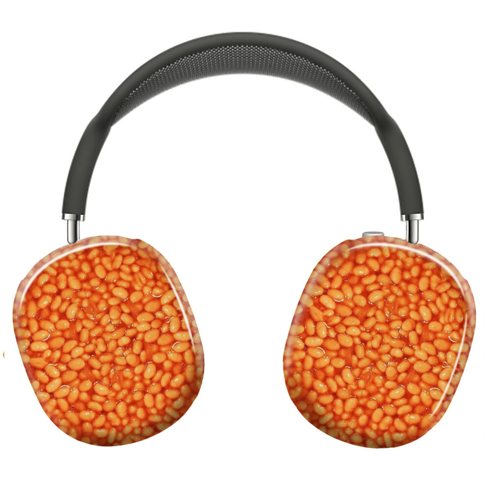 (Beans In Things Pattern_8242) Protective Cover For Airpods Max Headphones Aesthetic Print Snap On Cases 8841579026129