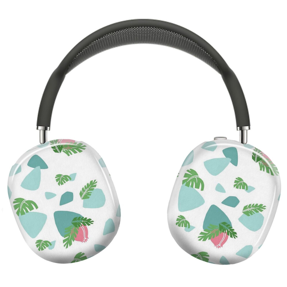 (Ivysaur Pattern _6603) Protective Cover For Airpods Max Headphones Aesthetic Print Snap On Cases 8841579067443
