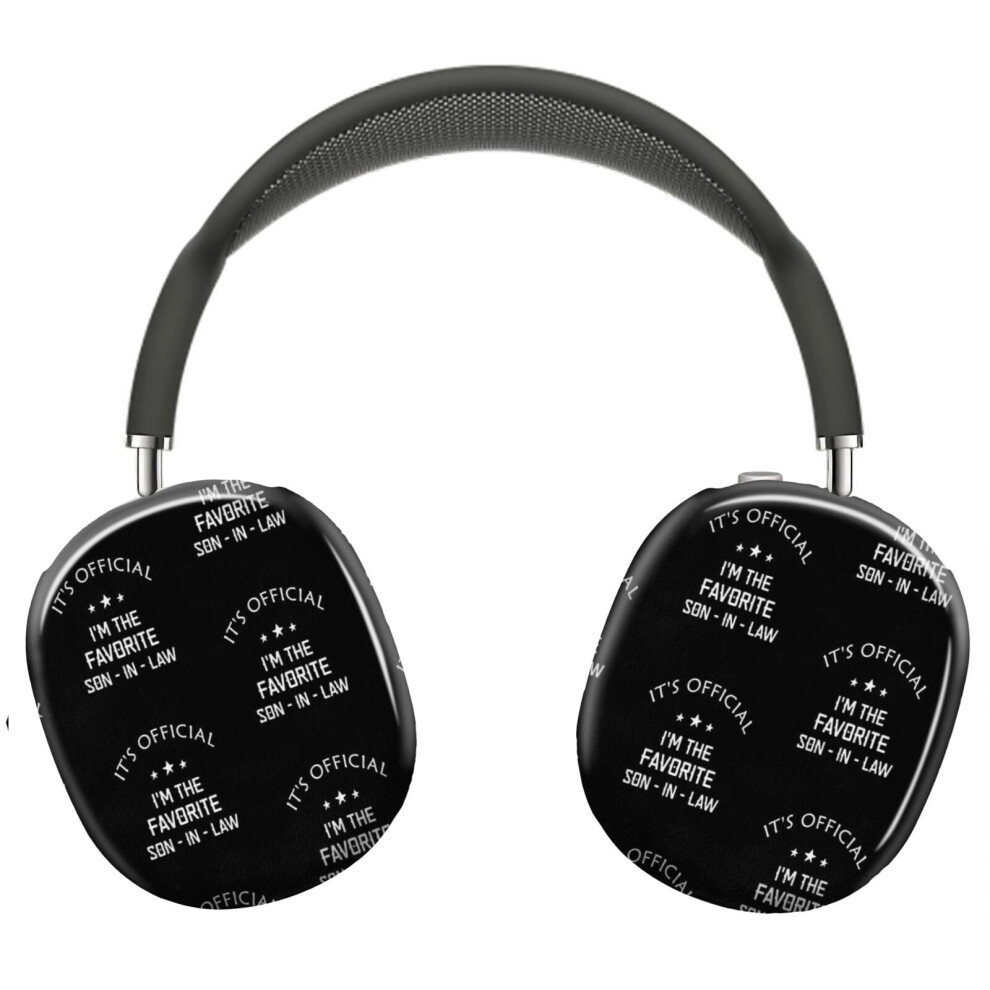 (It's Official I Am The Favorite Son - In - Law_6608) Protective Cover For Airpods Max Headphones Aesthetic Print Snap On Cases 8841579067566