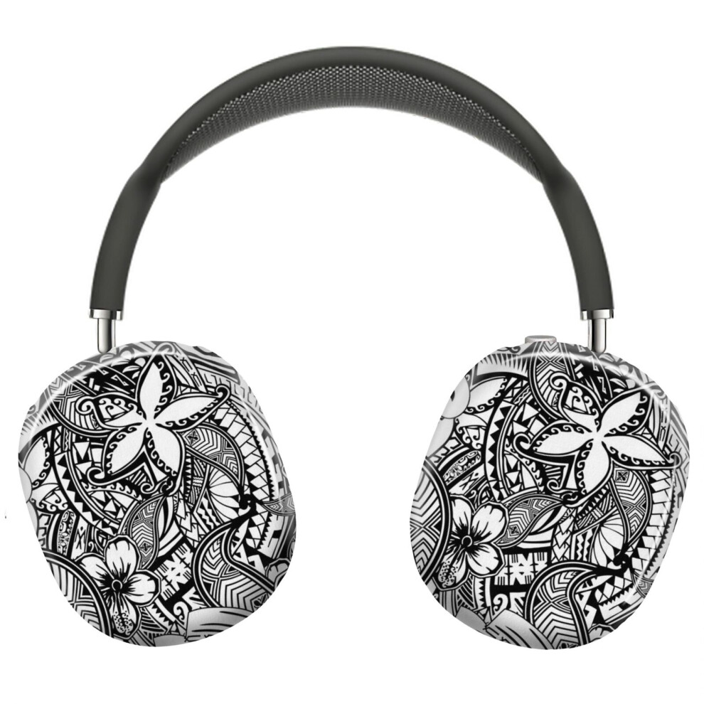 Photos - Portable Audio Accessories  Protective Cover for AirPods Max Headphones Aesthetic Print Snap On(It's Not Always Black Or White Polynesian Tattoos9320)