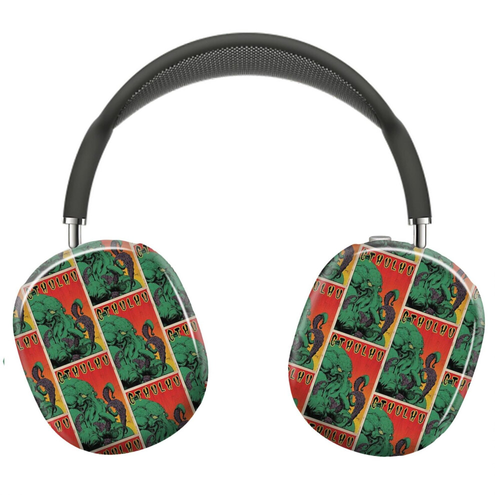 (Cthulhu (Vintage)_4892) Protective Cover For Airpods Max Headphones Aesthetic Print Snap On Cases 8841579051510