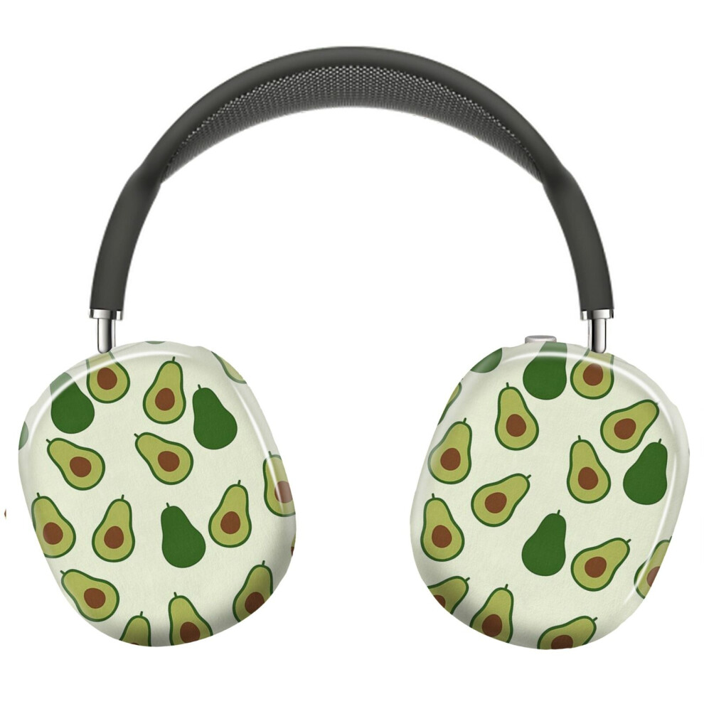 (Cute Avocado_4192) Protective Cover For Airpods Max Headphones Aesthetic Print Snap On Cases 8841579051619