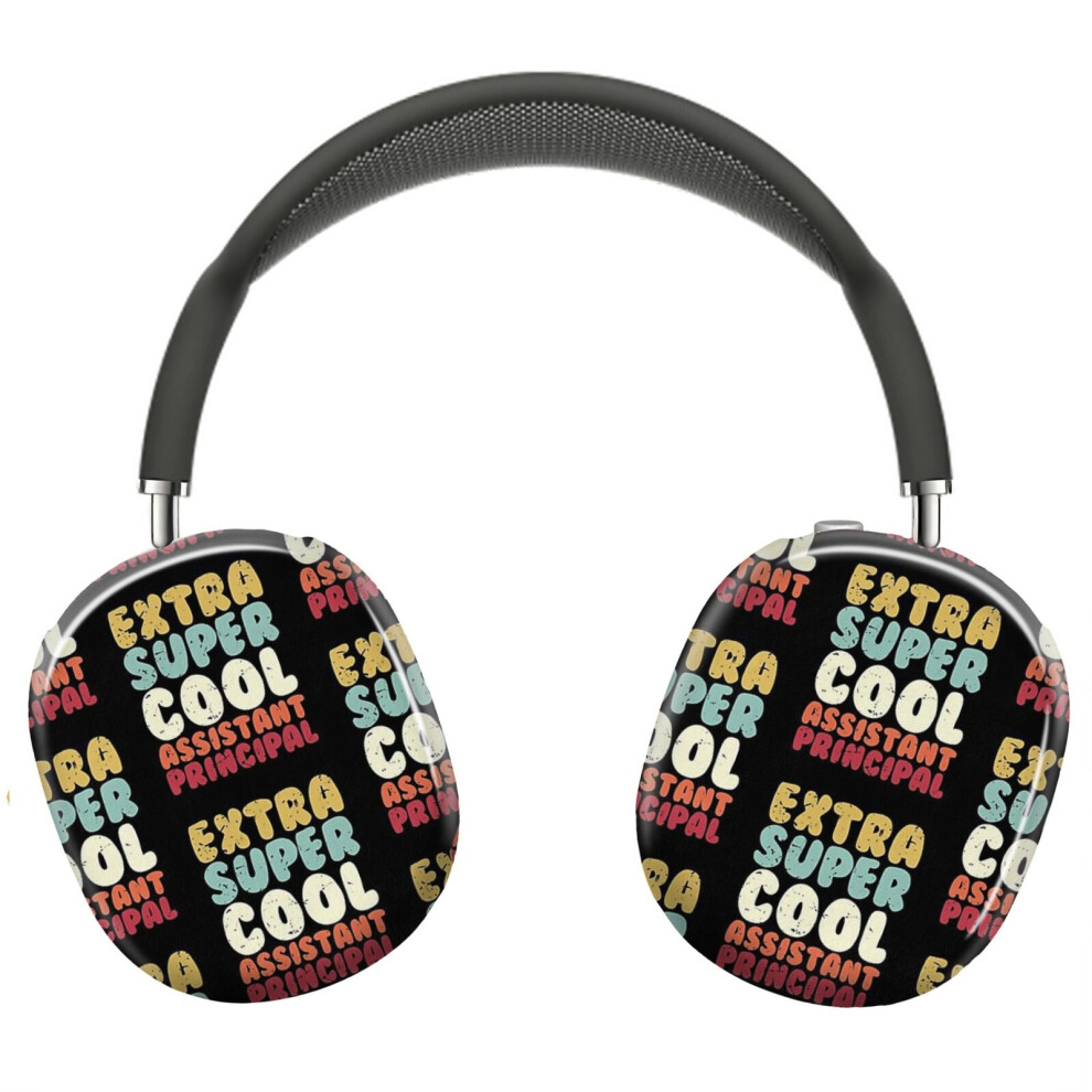 (Cool Assistant Principal Vintage_11966) Protective Cover For Airpods Max Headphones Aesthetic Print Snap On Cases 8841579053774