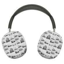 (Latter-Day Saint Temples_7150) Protective Cover for AirPods Max Headphones Aesthetic Print Snap On Cases