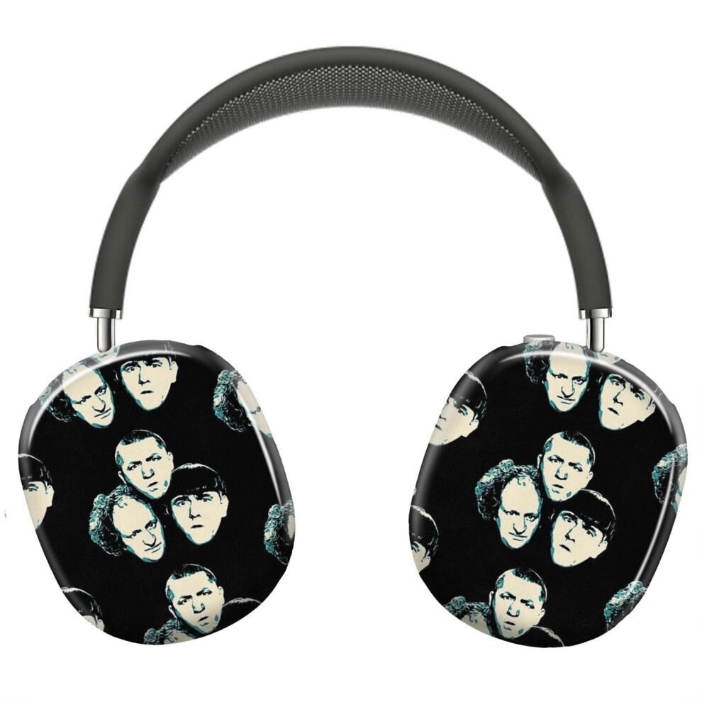 (Larry, Curly And Moe_5892) Protective Cover For Airpods Max Headphones Aesthetic Print Snap On Cases 8841579082835