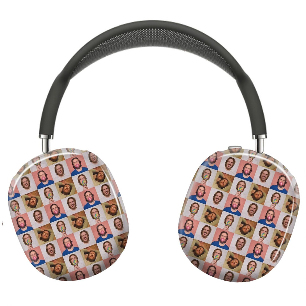 (Bo Burnham, Well Well Look Whos Inside Again, Bo Burnham Inside _8083) Protective Cover For Airpods Max Headphones Aesthetic Print Snap On Cases 8841579042600