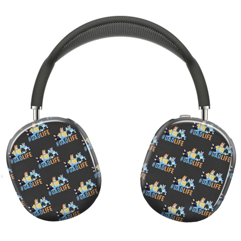(Blueys Dadlife Love Father's Day_3531) Protective Cover For Airpods Max Headphones Aesthetic Print Snap On Cases 8841579042693