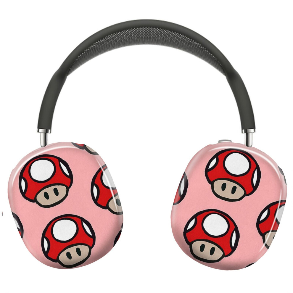 (Mushroom _11199) Protective Cover For Airpods Max Headphones Aesthetic Print Snap On Cases 8841579093770