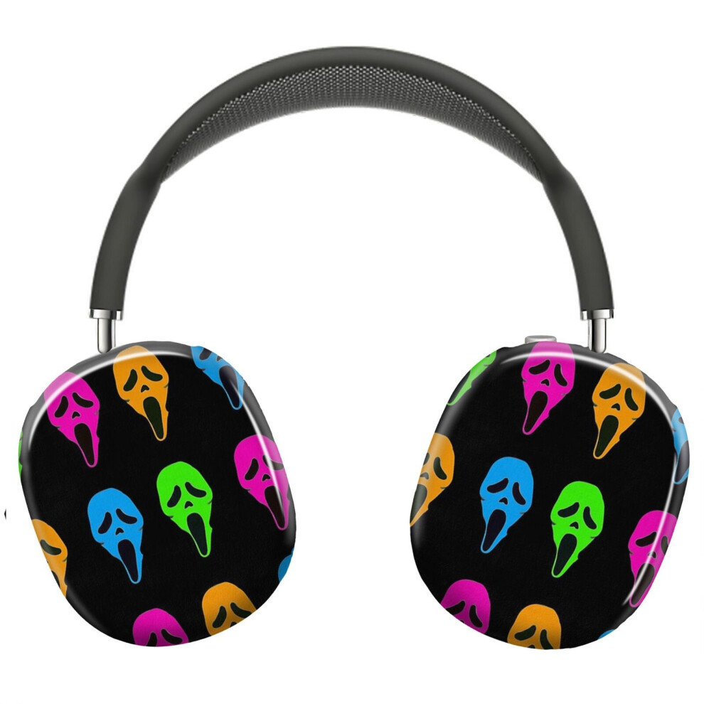 (Horror Movie Pop Art_5111) Protective Cover For Airpods Max Headphones Aesthetic Print Snap On Cases 8841579071327