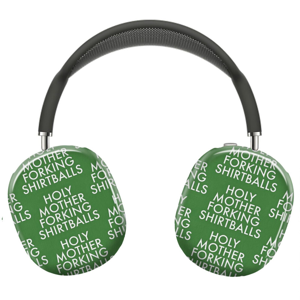 (Holy Motherforking Shirtballs_5121) Protective Cover For Airpods Max Headphones Aesthetic Print Snap On Cases 8841579071587
