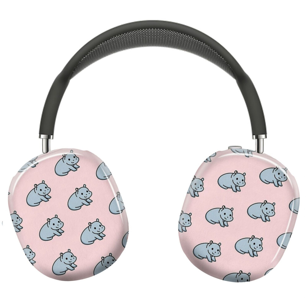 (Hippo_10663) Protective Cover For Airpods Max Headphones Aesthetic Print Snap On Cases 8841579071648