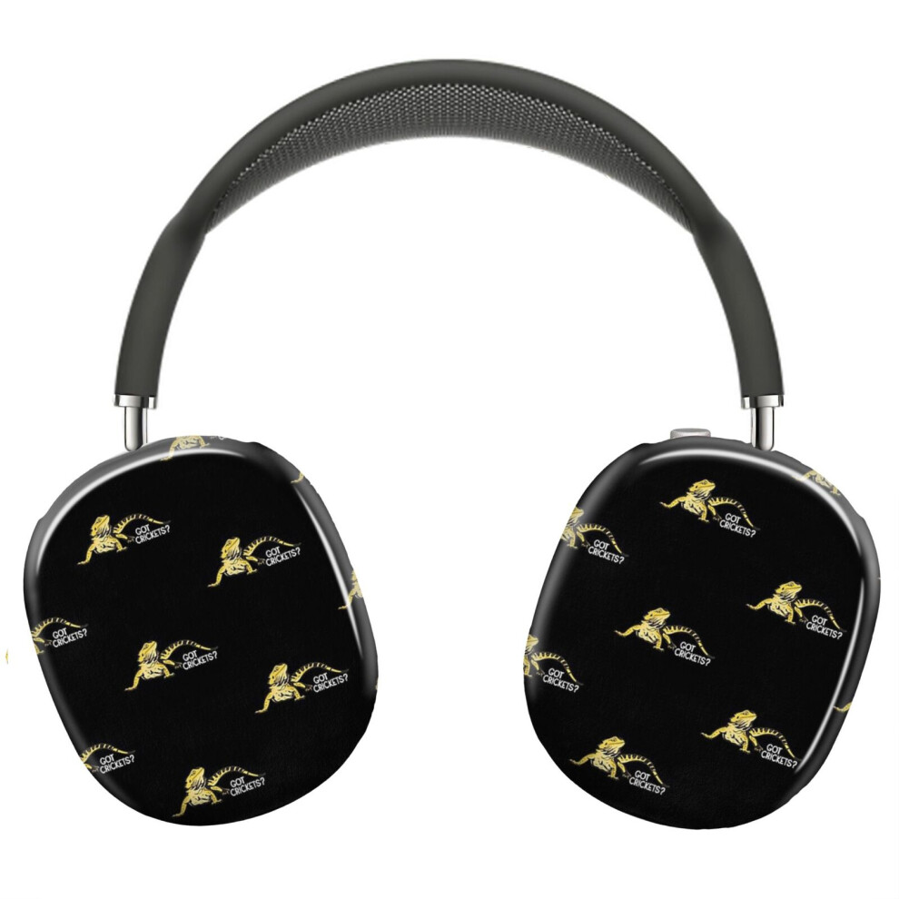 (Got Crickets Funny Tshirt_4553) Protective Cover For Airpods Max Headphones Aesthetic Print Snap On Cases 8841579055617