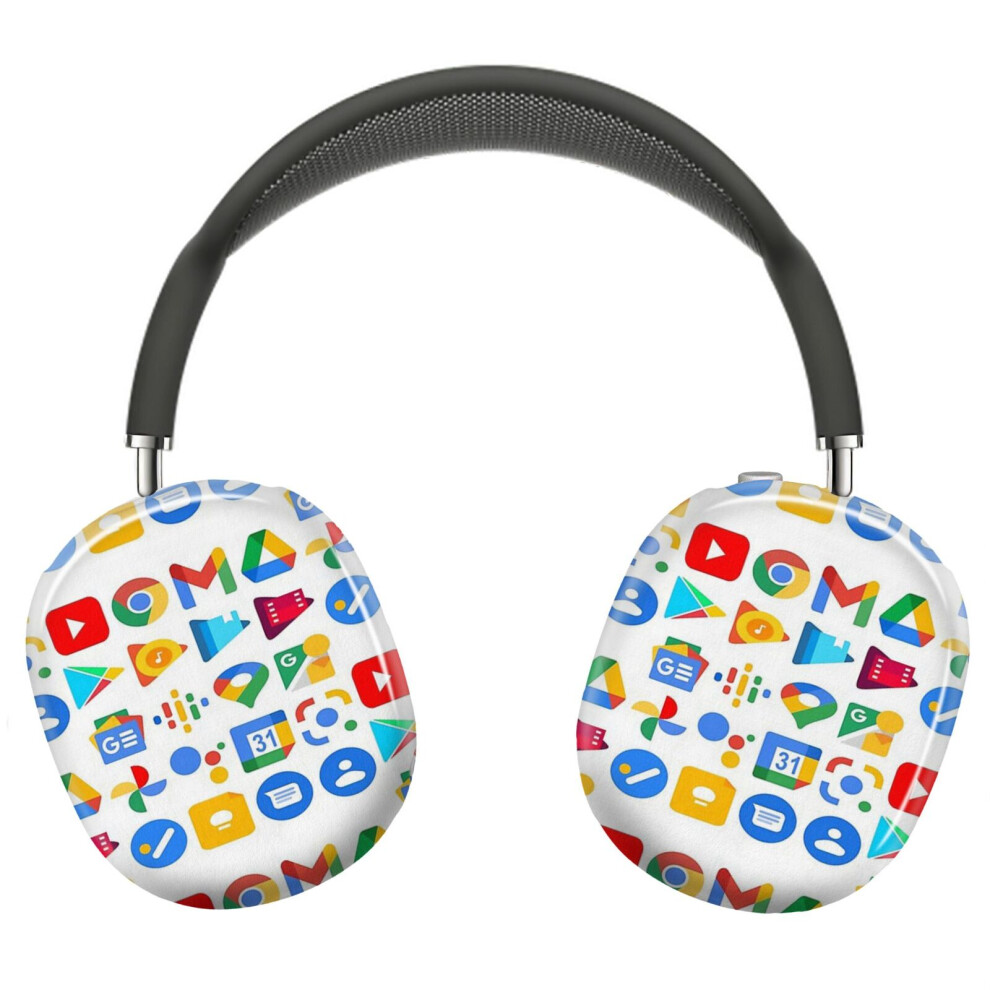 (Google Apps Android Apps_6026) Protective Cover For Airpods Max Headphones Aesthetic Print Snap On Cases 8841579055730