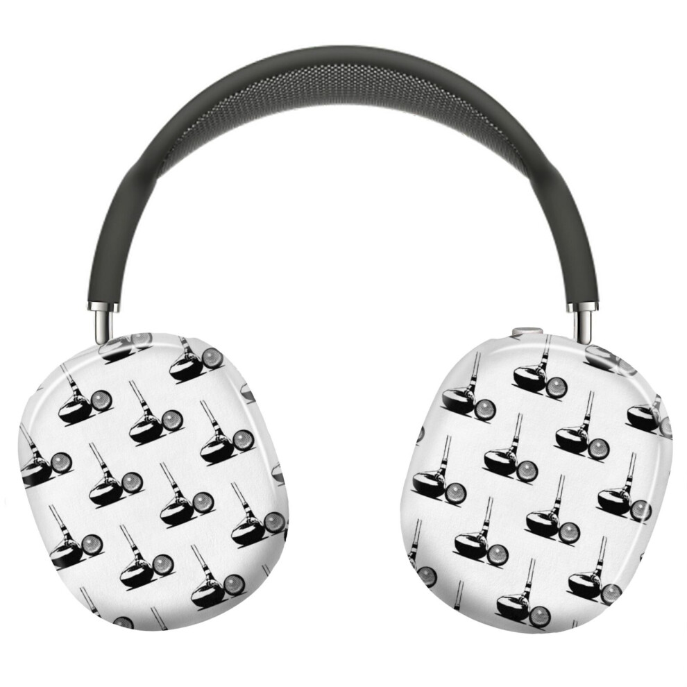 (Golf Club And Golf Ball _8278) Protective Cover For Airpods Max Headphones Aesthetic Print Snap On Cases 8841579055983